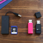 SDカードとUSBメモリ