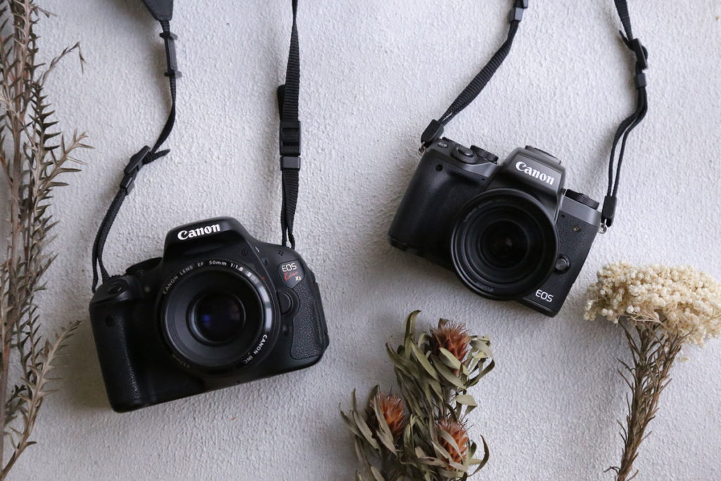 一眼レフとミラーレス一眼カメラ